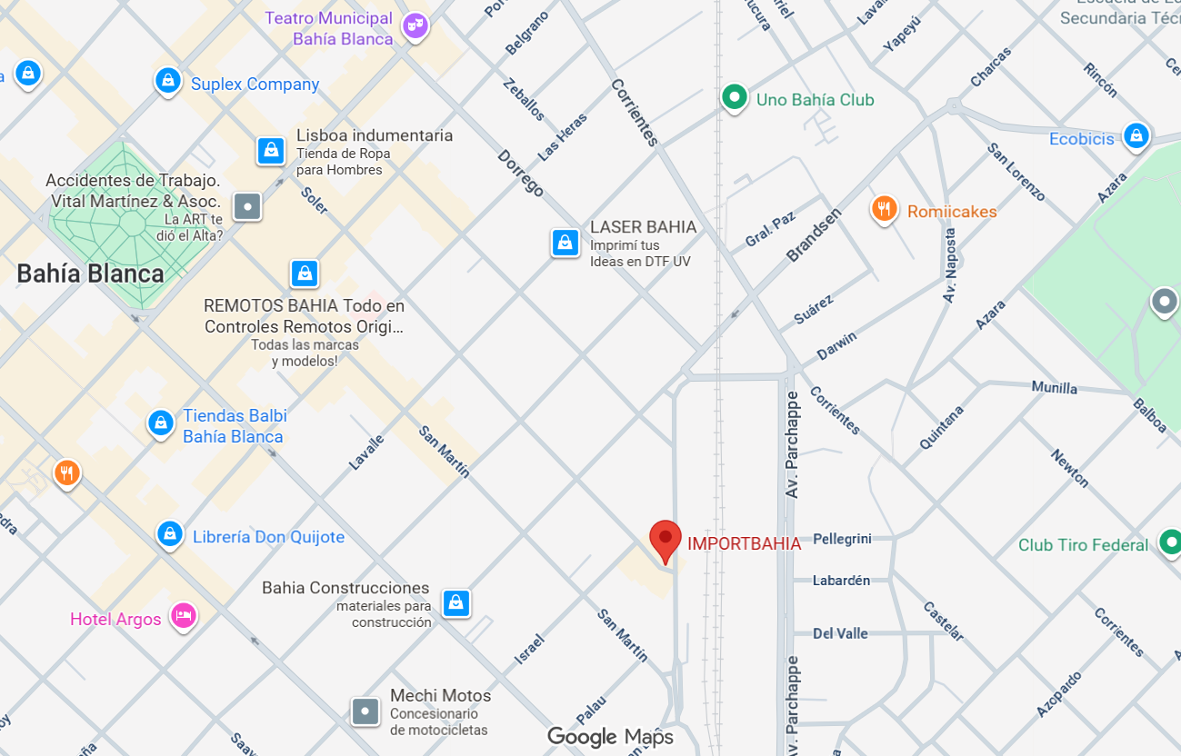 Ubicación ImportBahia